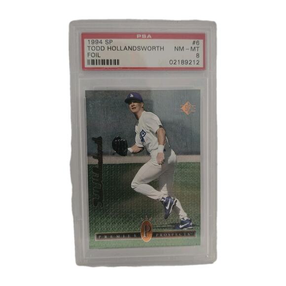 1994 UPPER DECK SP FOIL #6 TODD HOLLANDSWORTH Premier Prospects NM-MT PSA 8 - Picture 1 of 2